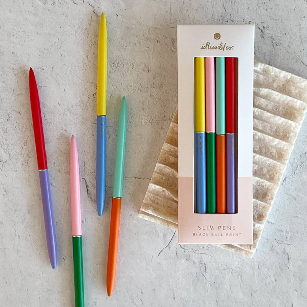 Slim Pens Set - Duo-Tone Classic Rainbow, Shop Sweet Lulu