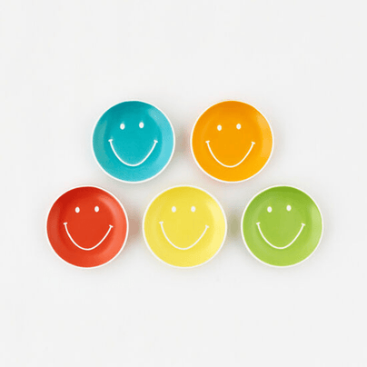 Smiley Face Dish - 5 Color Options, Shop Sweet Lulu
