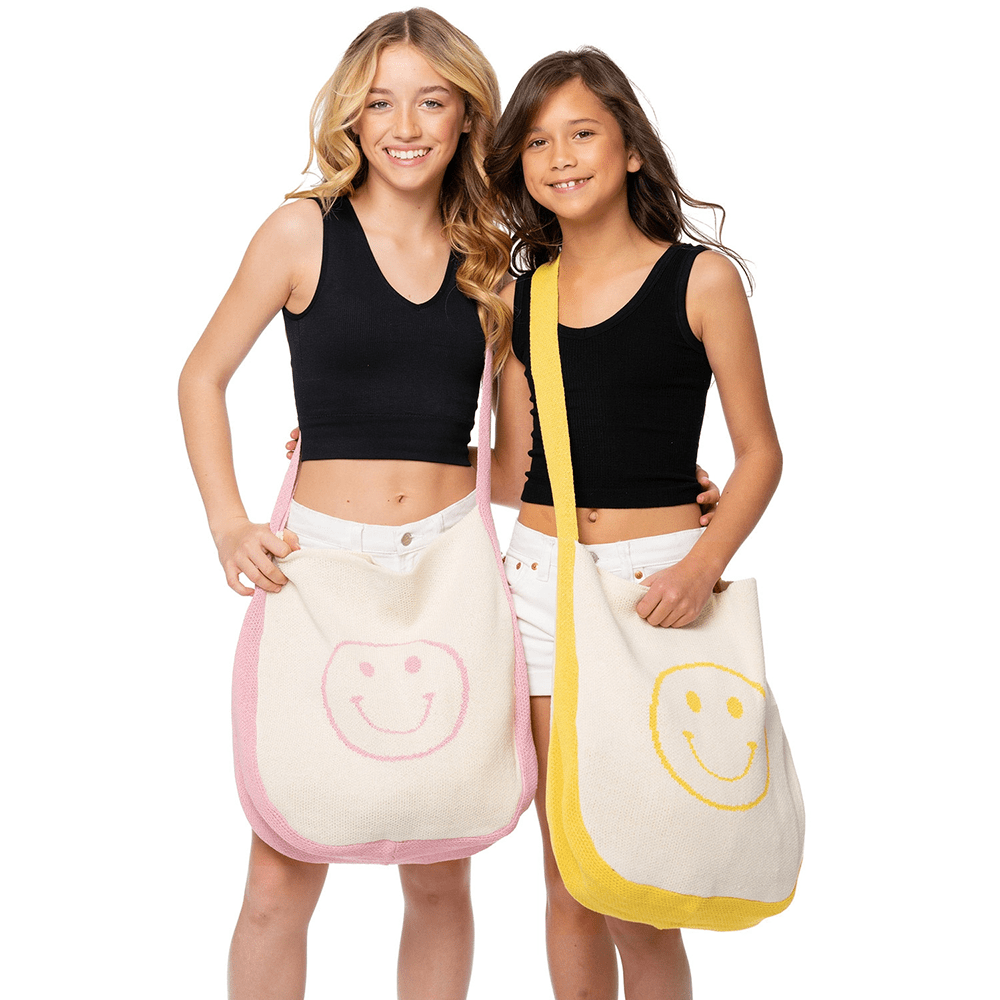 lululemon smiley face bag Happy Face Tote Bag