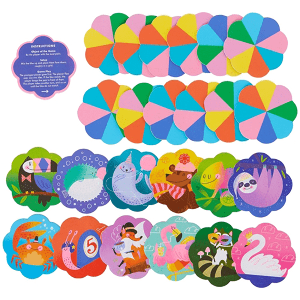 Snazzy Animals Matching Game, Shop Sweet Lulu