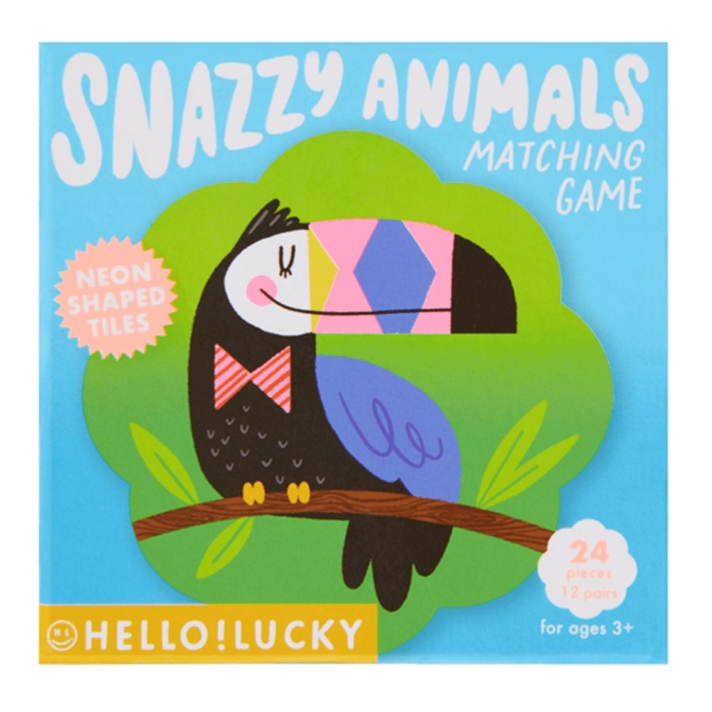 Snazzy Animals Matching Game, Shop Sweet Lulu