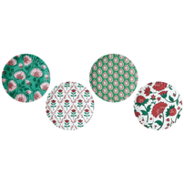 Spice Trail 9" Melamine Plates, Set of 4, Shop Sweet Lulu