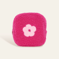 Square Teddy Pouch - Pink Flower, Shop Sweet Lulu