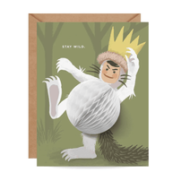 "Stay Wild" Kid/Birthday/Friendship Card - Shop Sweet Lulu