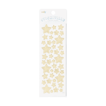 Stickiville Gold Star Sticker Set, Shop Sweet Lulu