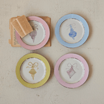 6" Stoneware Ornament Plate - 4 Color Options, Shop Sweet Lulu