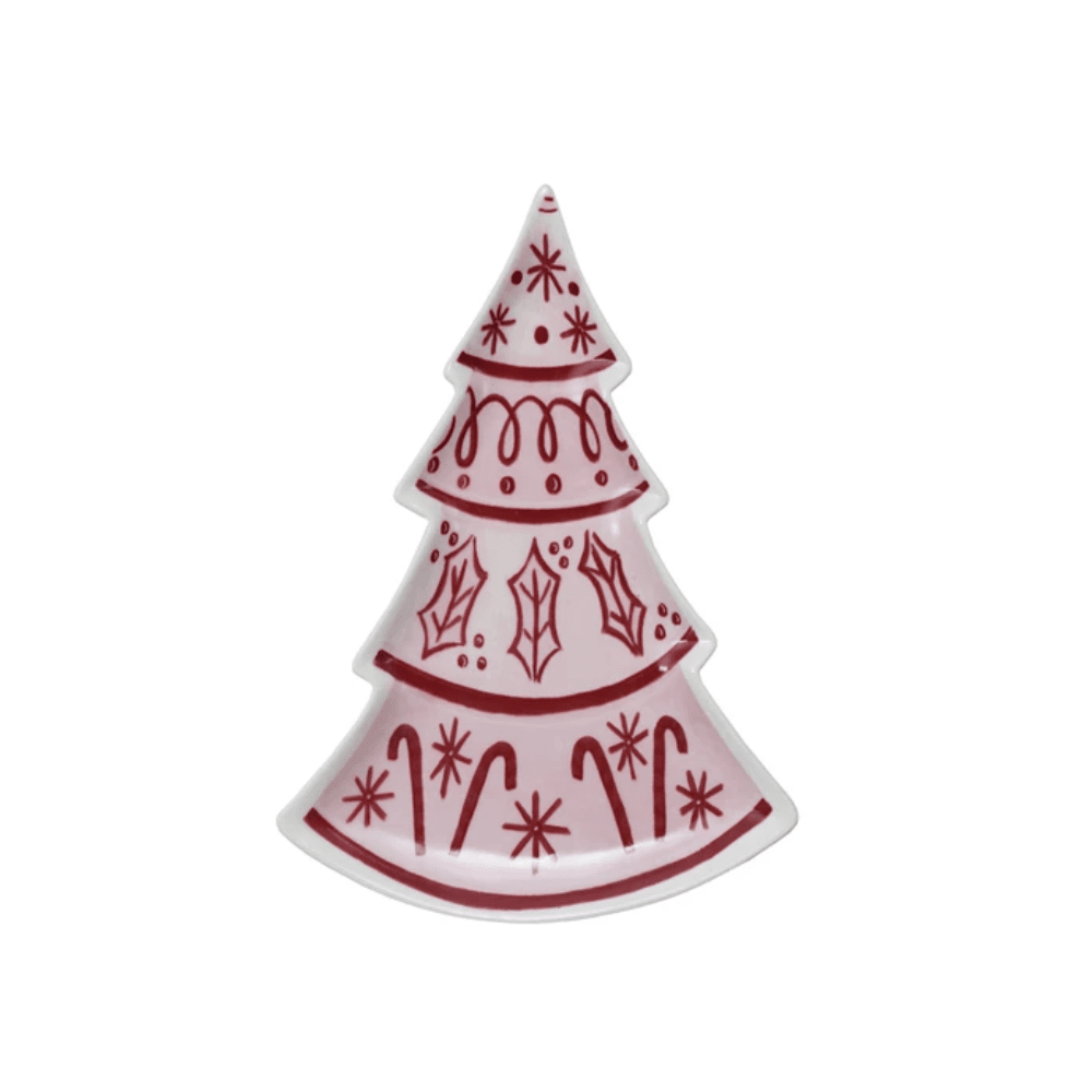 Stoneware Christmas Tree Shaped Plate, Shop Sweet Lulu