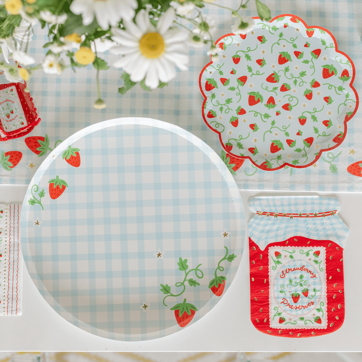 Strawberry Picnic Scene, Shop Sweet Lulu