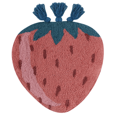 Strawberry w/ Tassels Shaped Hook Pillow, Shop Sweet Lulu