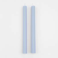 Summer Sky Blue Table Candles, Shop Sweet Lulu