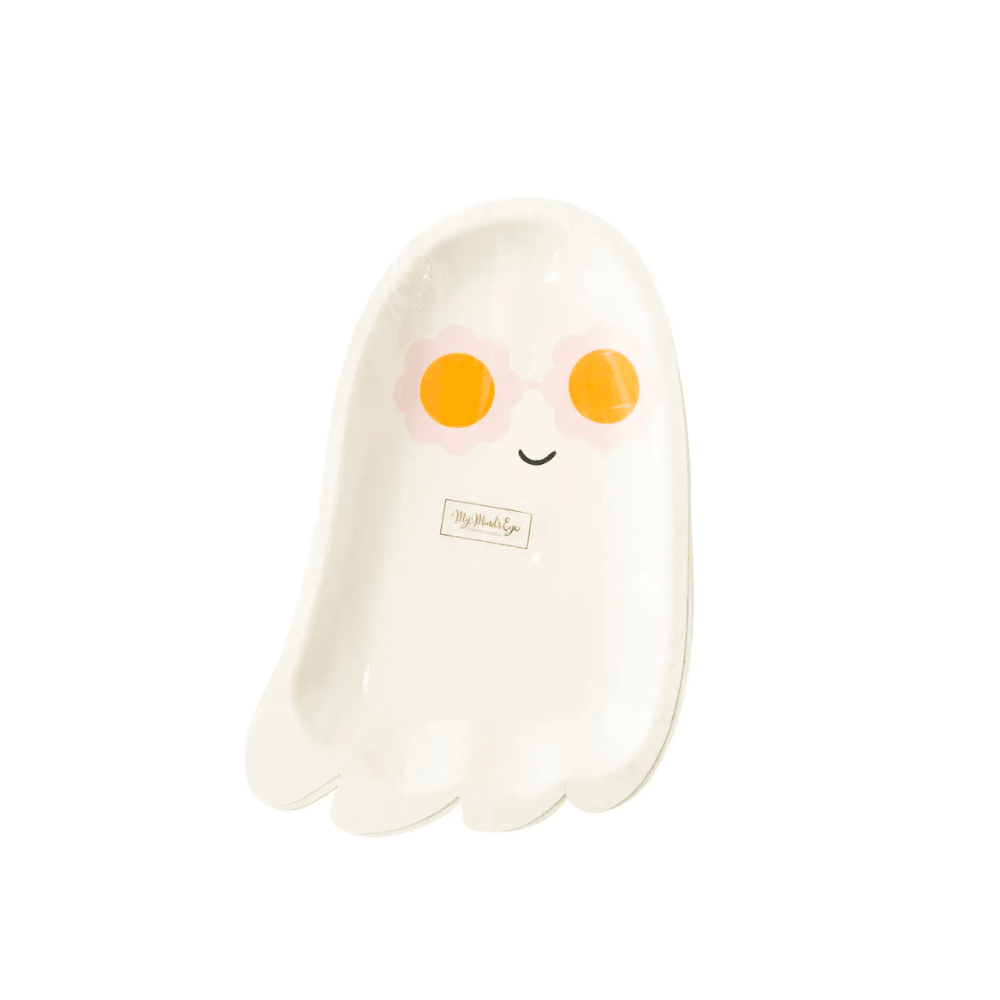 Sunny Ghost Shaped Paper Plate - Shop Sweet Lulu