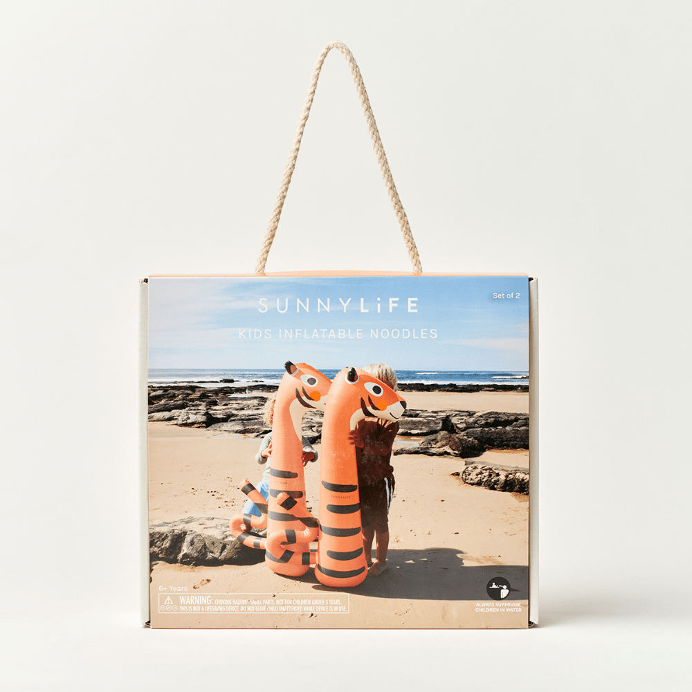 SunnyLife Kids Inflatable Noodle Set - Tino the Tiger, Shop Sweet Lulu