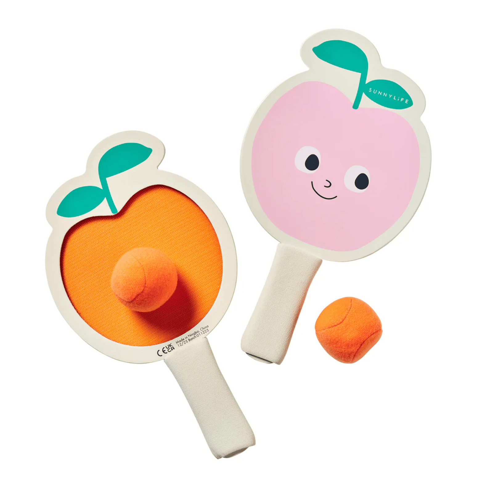 SunnyLife Kids Velcro Beach Bats - Poppy the Peach, Shop Sweet Lulu