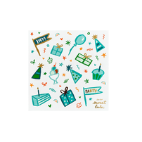 Sweet Celebrations Sticker Set - Blue, Shop Sweet Lulu