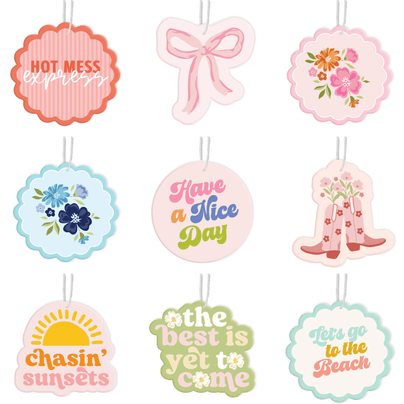 Sweet Ride Car Air Freshener - 9 Style Options, Shop Sweet Lulu
