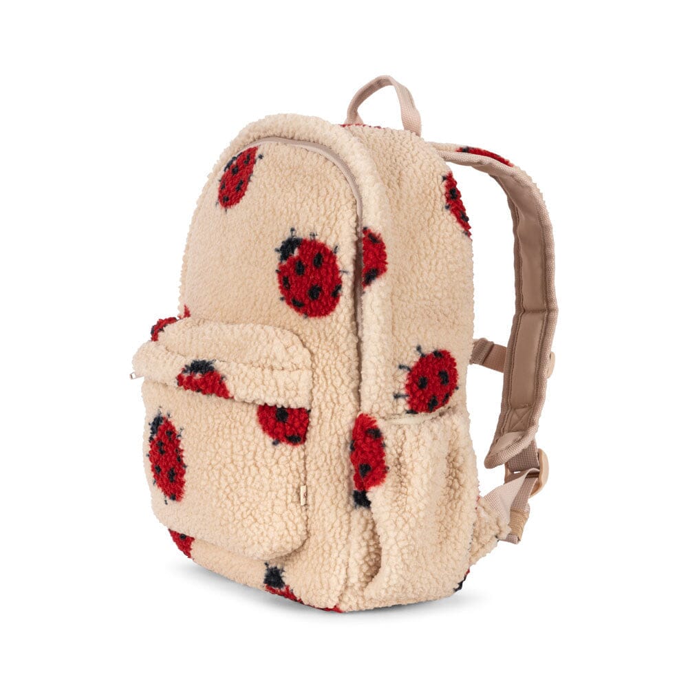 doodlebug mini backpack Konges Sløjd Ladybug Sand Jody Teddy Backpack GRS