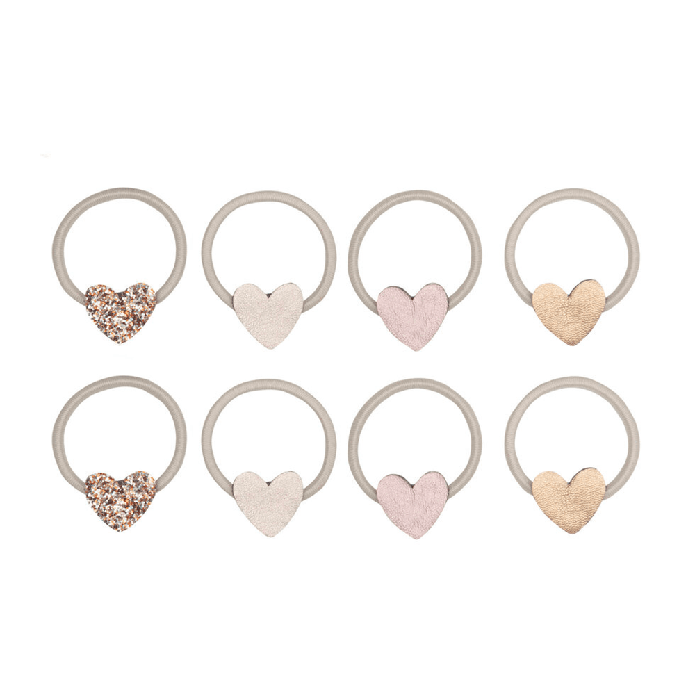 Teeny Heart Mini Hair Ponies Set, Shop Sweet Lulu