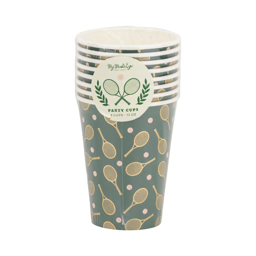 Tennis Racket Paper Cups, Shop Sweet Lulu