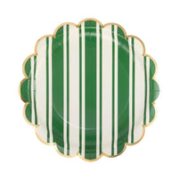 Tennis Striped Paper Plates, Shop Sweet Lulu