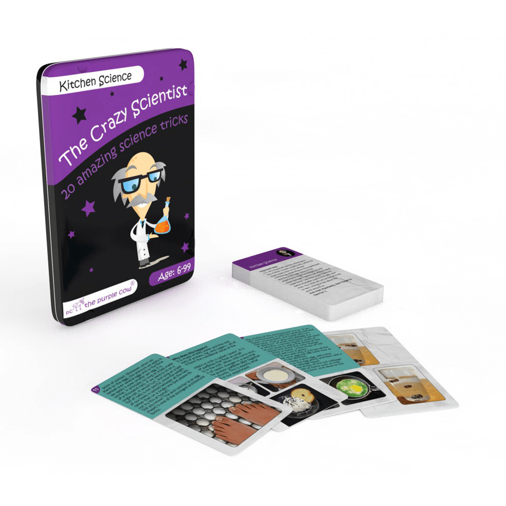 The Crazy Scientist - Kitchen Science Activity Cards, Shop Sweet Lulu