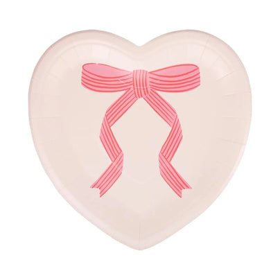 Tied Bow Heart Plates, Shop Sweet Lulu