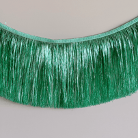 Tinsel Fringe Garland - Mermaid Green, Shop Sweet Lulu