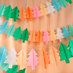 Meri Meri Tissue Paper Christmas Tree Garlands, Shop Sweet Lulu