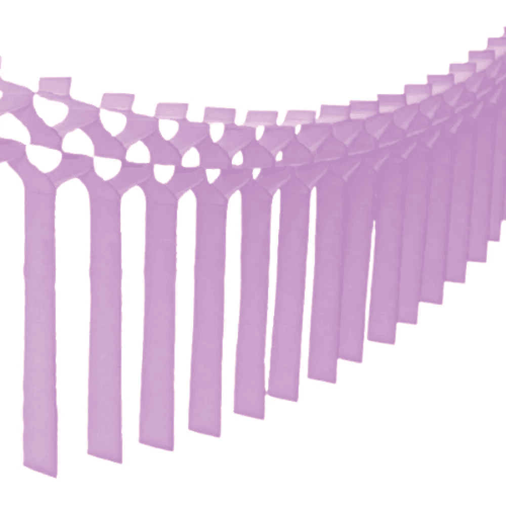 Tissue Streamer Garland - Lavender, Shop Sweet Lulu