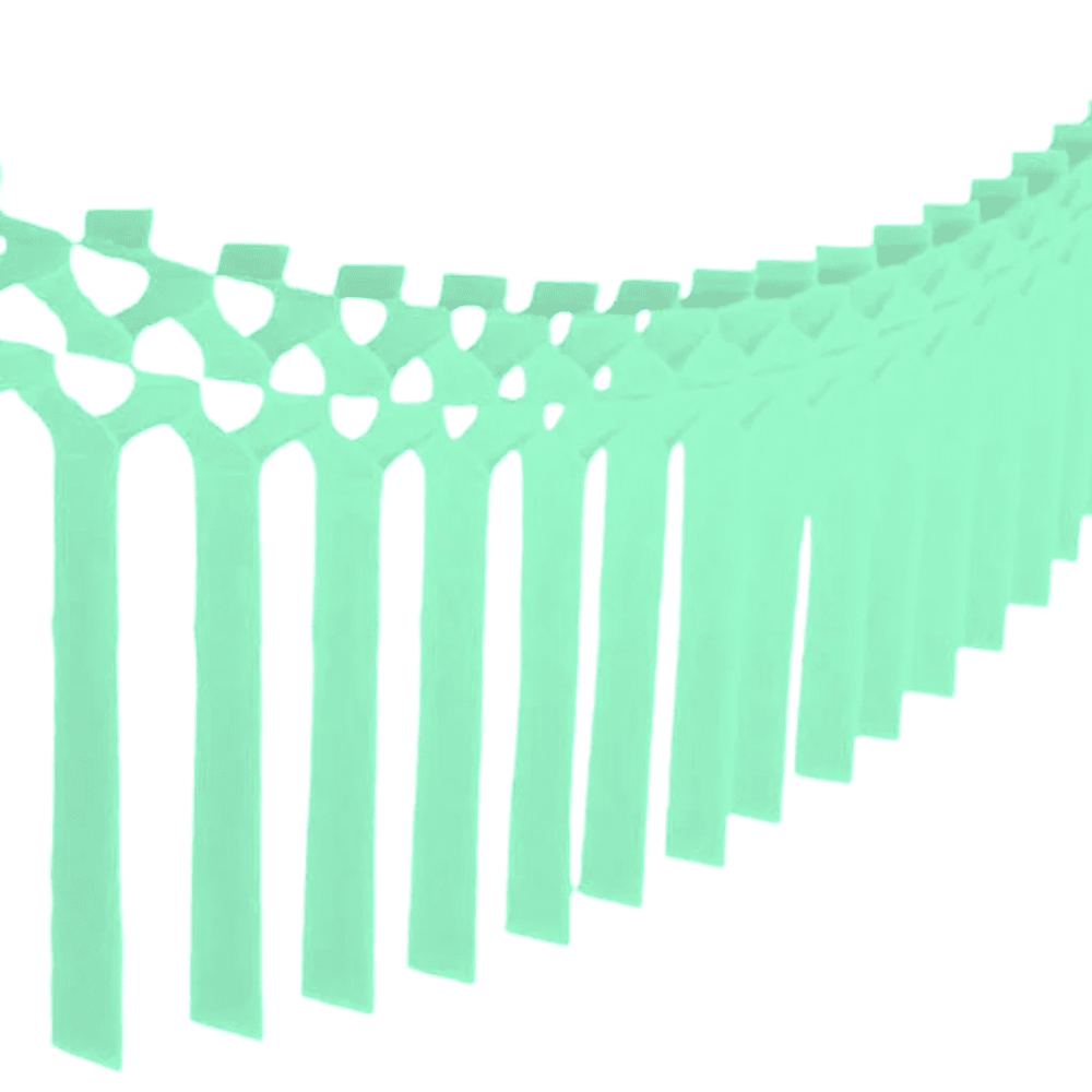 Tissue Streamer Garland - Mint, Shop Sweet Lulu