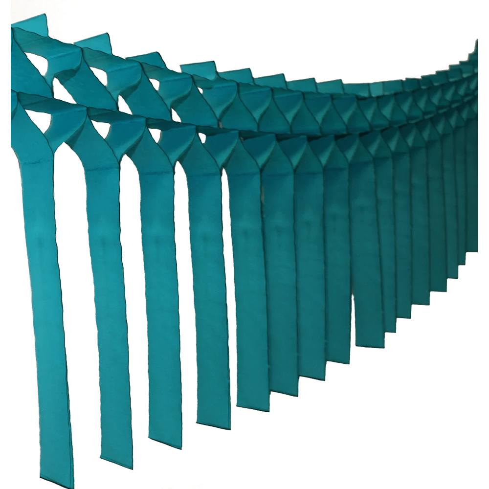 Tissue Streamer Garland - Teal, Shop Sweet Lulu