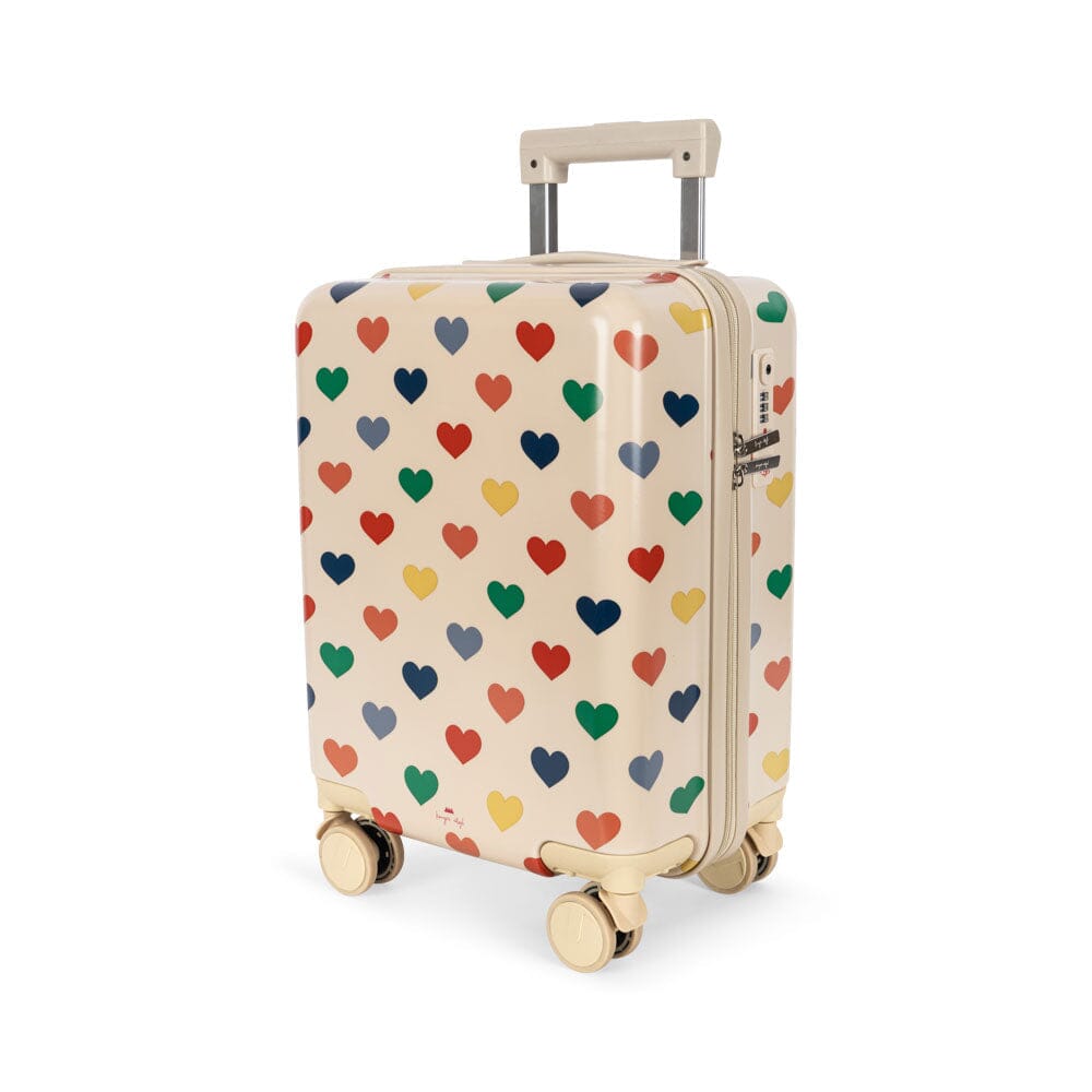 Travel Suitcase - Rainbow Hearts, Shop Sweet Lulu