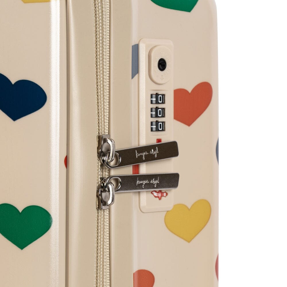Travel Suitcase - Rainbow Hearts, Shop Sweet Lulu