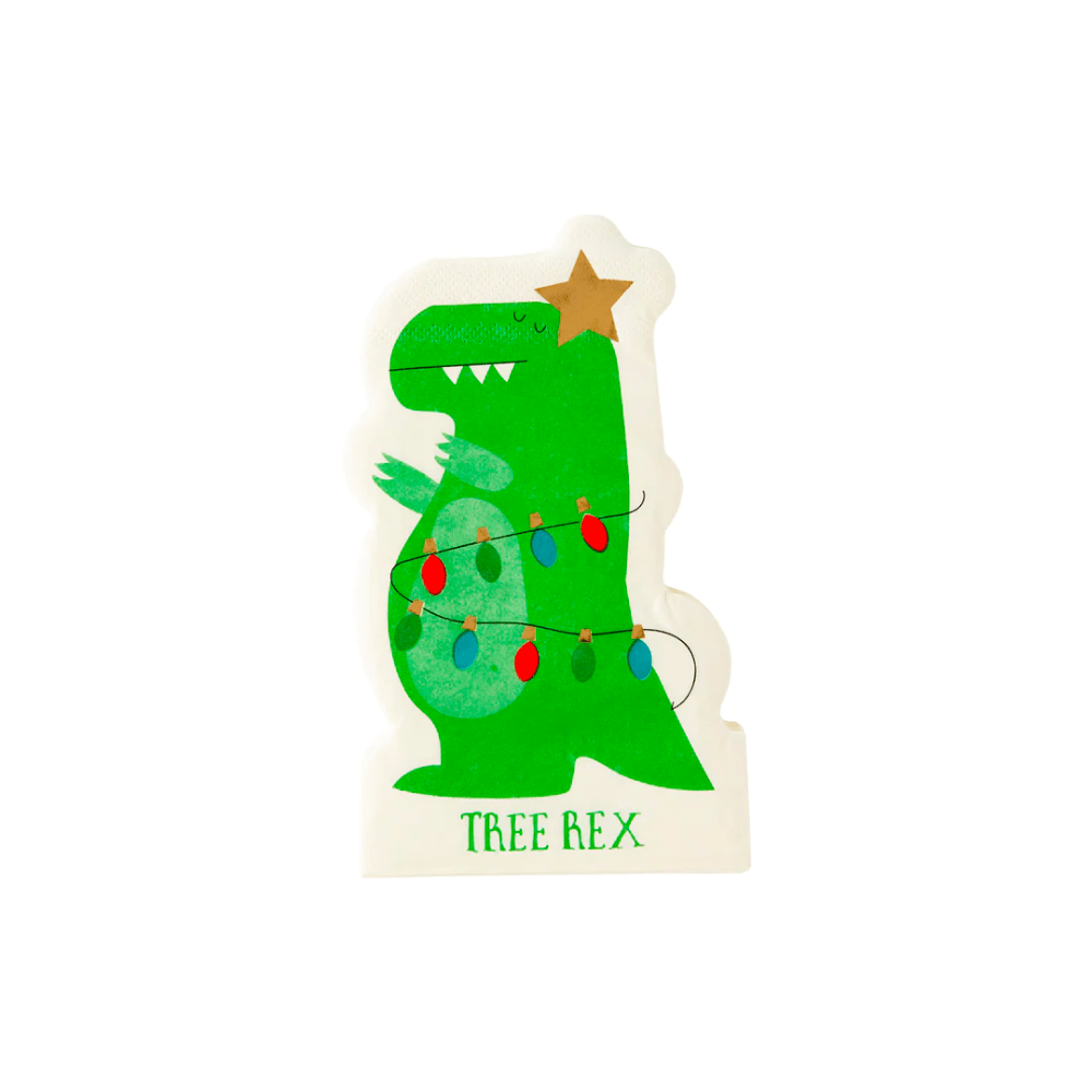 Tree Rex Die-Cut Guest Napkin - Shop Sweet Lulu