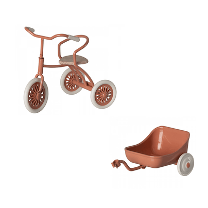Tricycle & Hanger Set for Maileg Mice - Coral, Shop Sweet Lulu