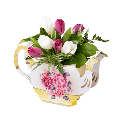 Truly Scrumptious Teapot Cardboard Vase, Shop Sweet Lulu