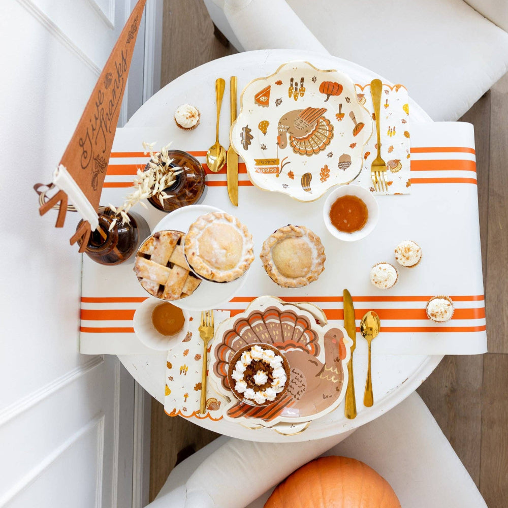 Turkey Die-cut Dinner Plates, Shop Sweet Lulu