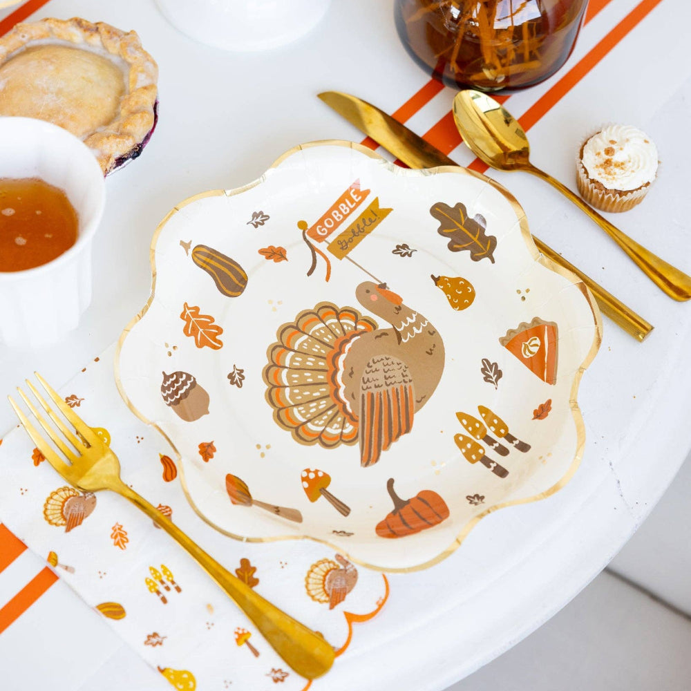Thanksgiving Icons Dinner Plates, Shop Sweet Lulu
