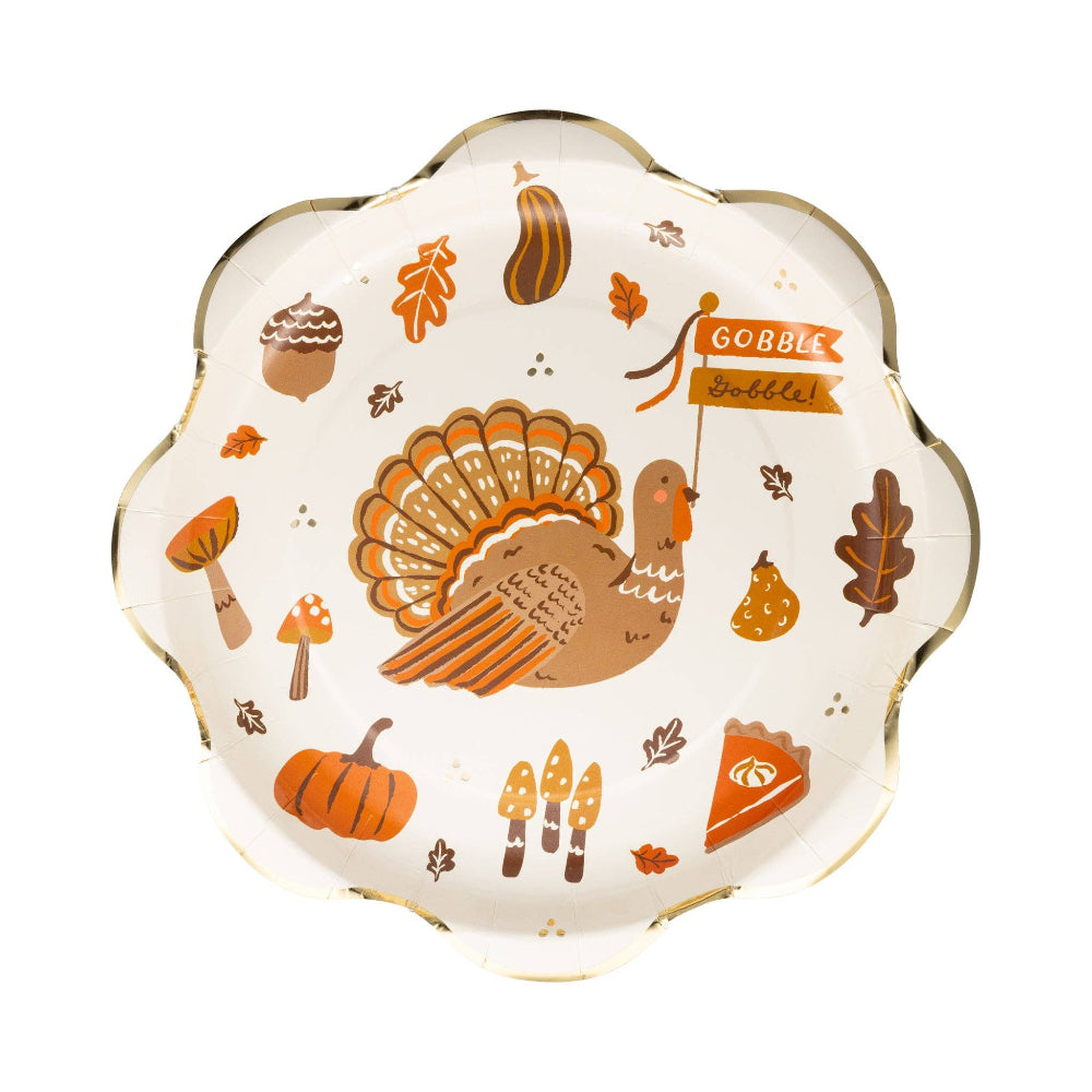 Thanksgiving Icons Dinner Plates, Shop Sweet Lulu