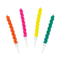 Twisted Rainbow Birthday Candles, 8pk, Shop Sweet Lulu