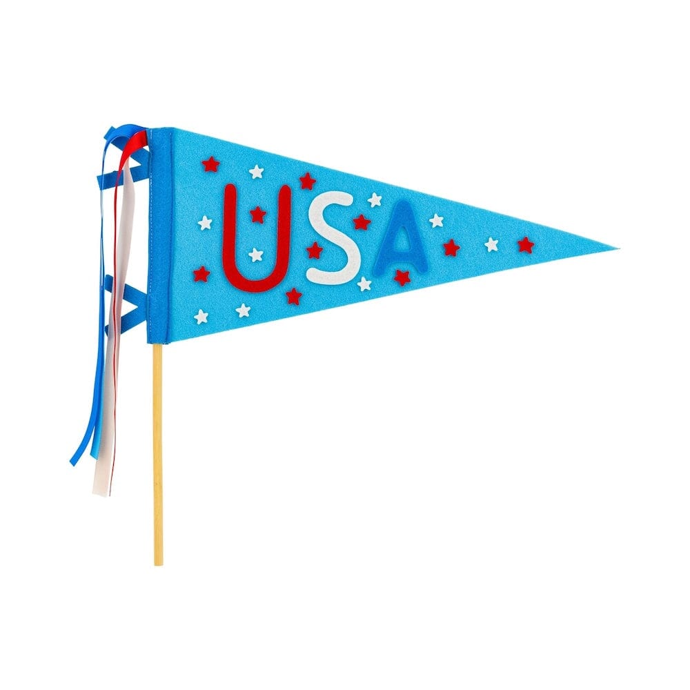 USA Stars Felt Pennant Banner, Shop Sweet Lulu