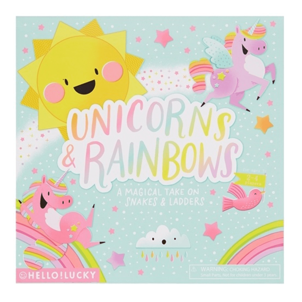 Unicorn & Rainbows Board Game, Shop Sweet Lulu