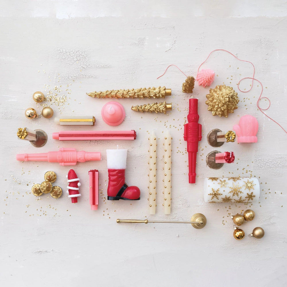 Unscented Present Shaped Taper Candles - 2 Size Options, Shop Sweet Lulu