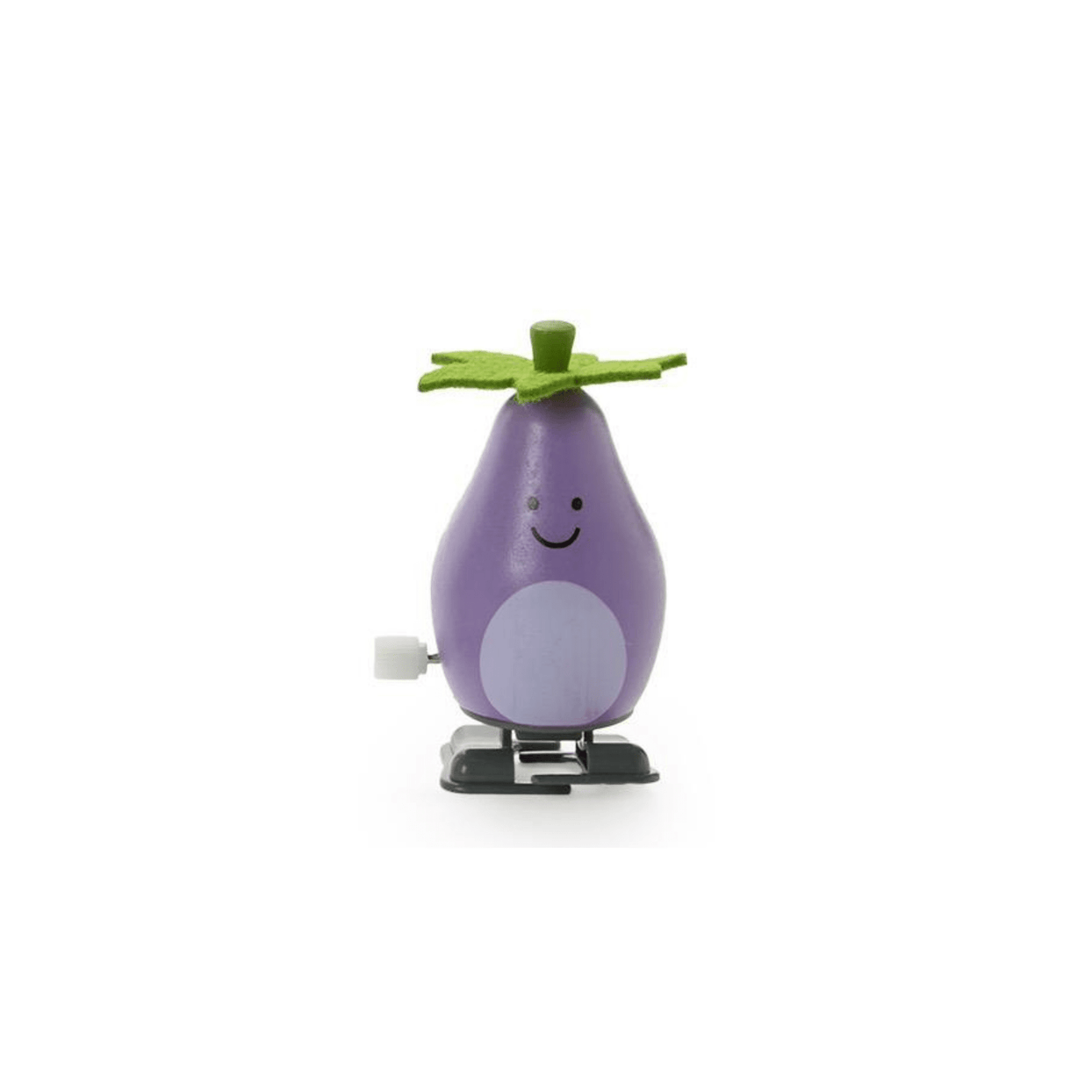 Veggie Walk Wooden Wind-Up Toy - Eggplant, Shop Sweet Lulu