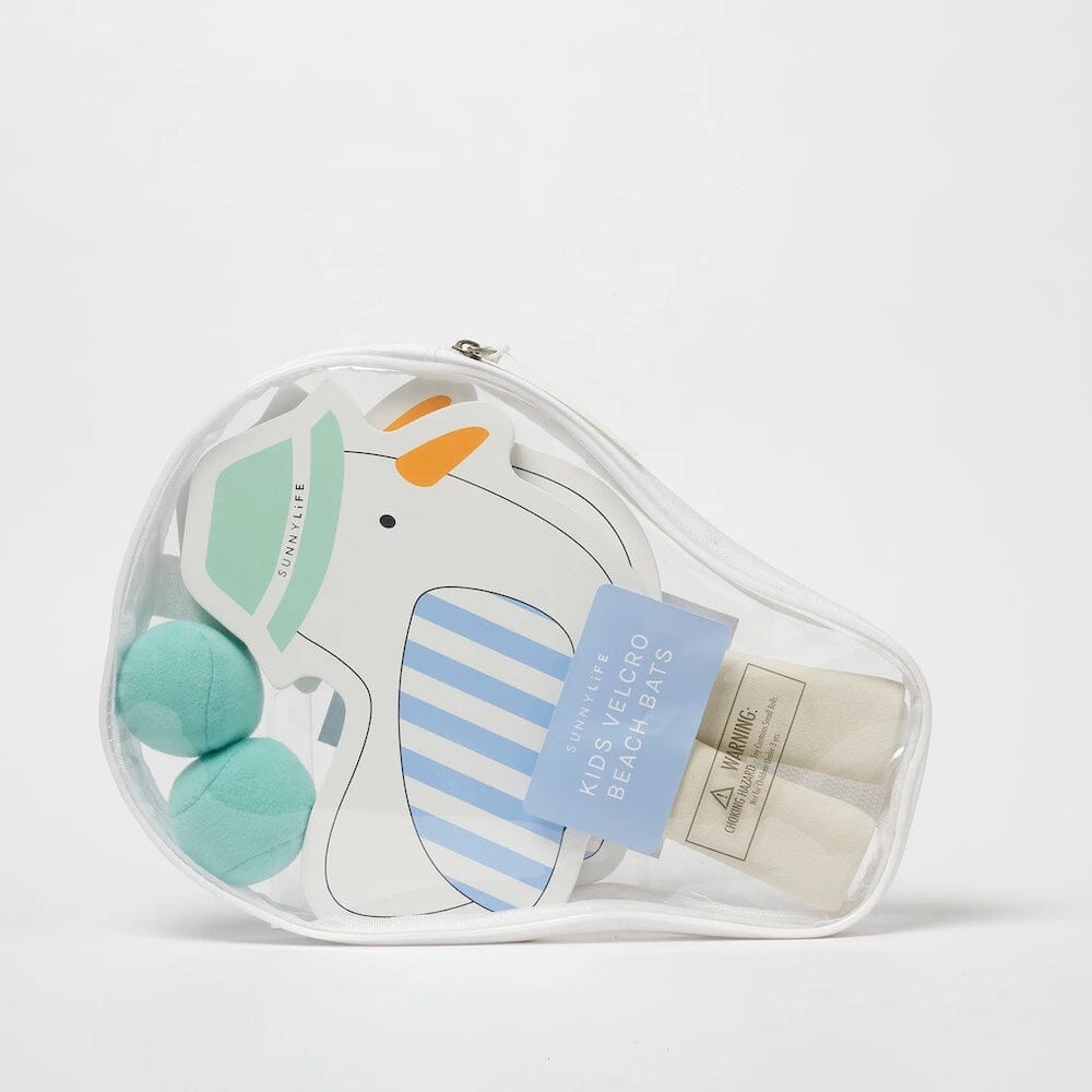 Kids Velcro Beach Bats - Sid the Seagull, Shop Sweet Lulu
