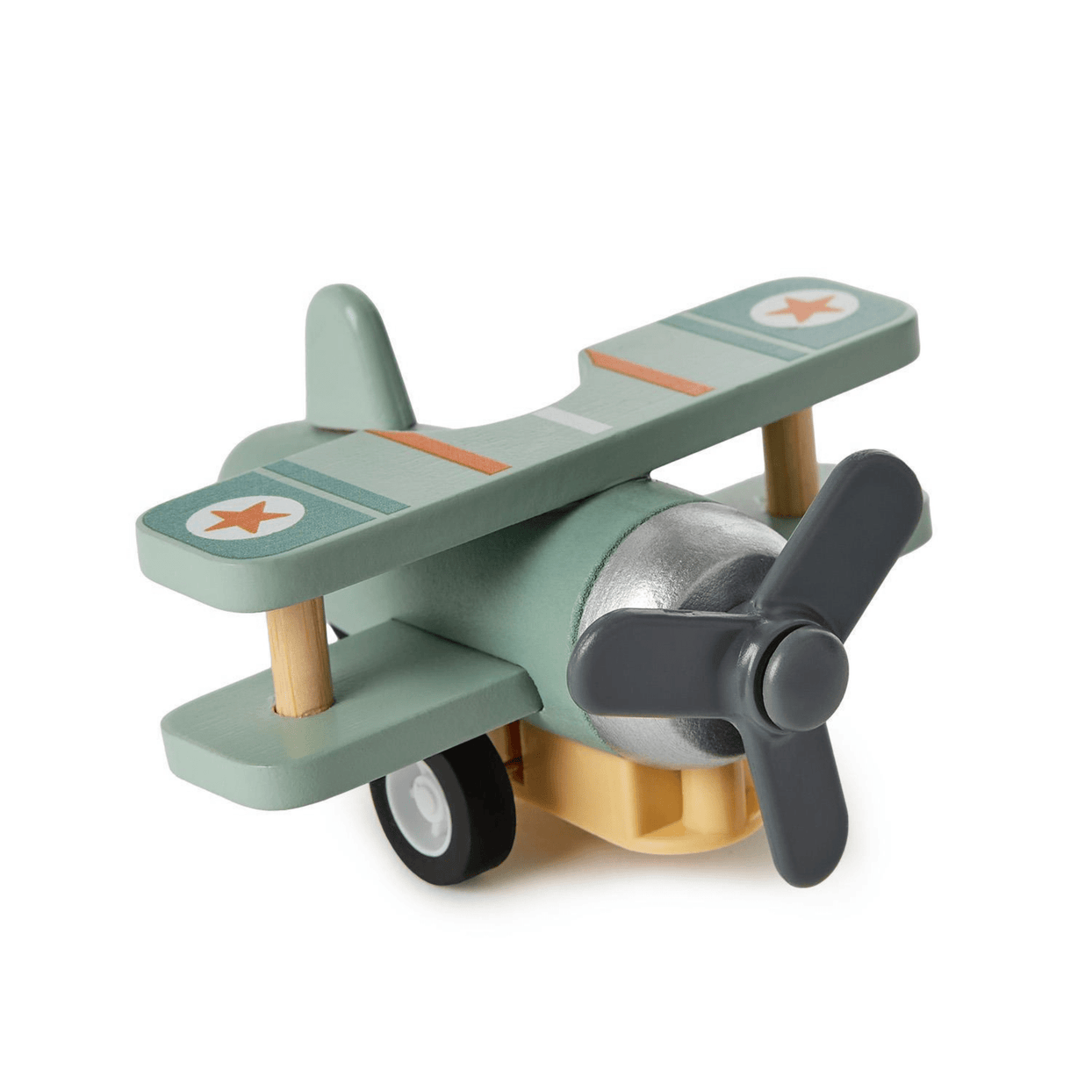 Vintage Biplane Pullback Toy - 3 Color Options, Shop Sweet Lulu