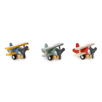 Vintage Biplane Pullback Toy - 3 Color Options, Shop Sweet Lulu