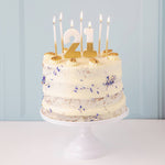 White & Gold Ombré Birthday Candles, 16pk, Shop Sweet Lulu
