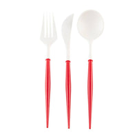 White and Red Bella Utensils, Shop Sweet Lulu