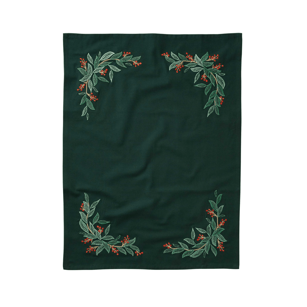 Willowberry Embroidered Tea Towel, Shop Sweet Lulu