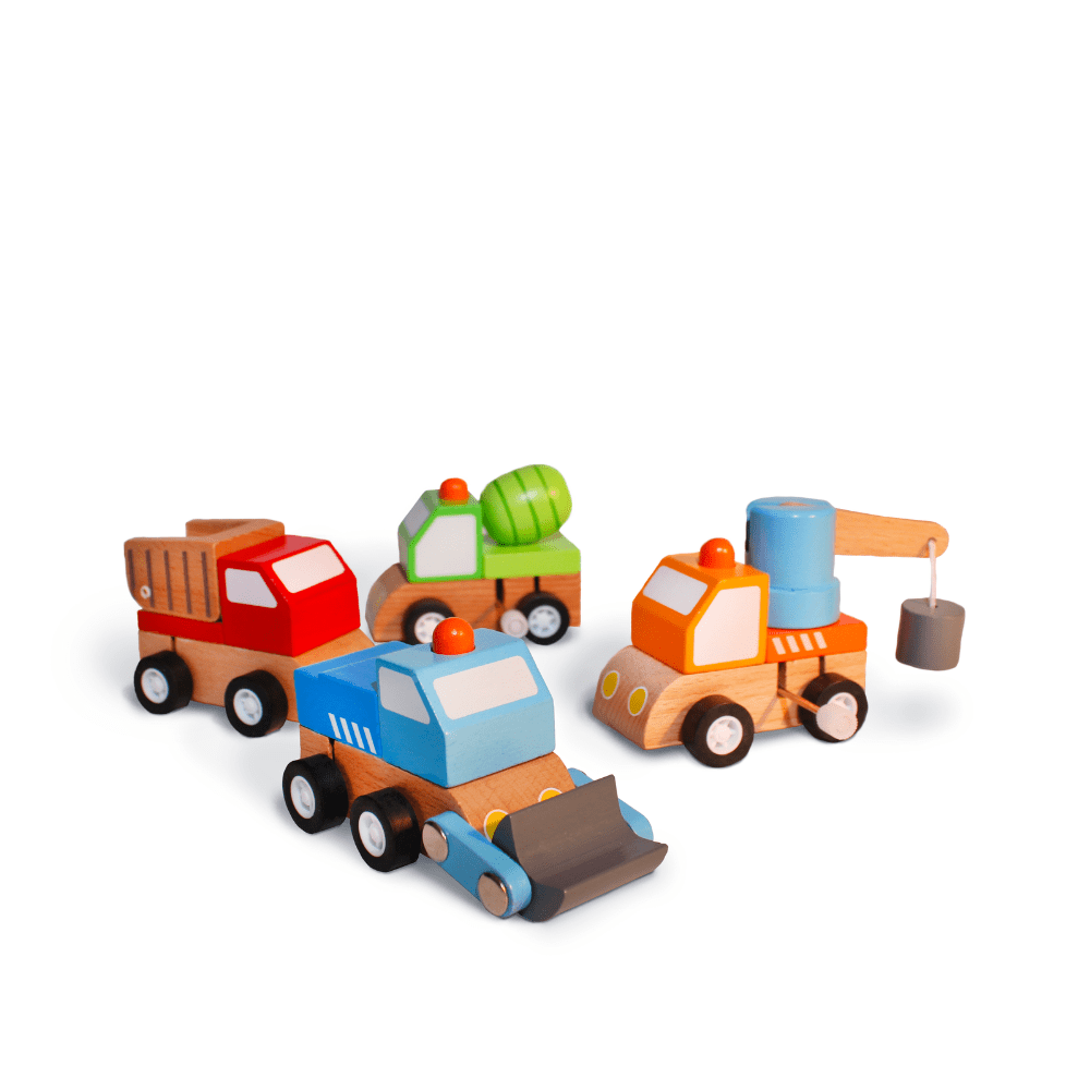 Wind Up Construction Trucks - 4 Style Options, Shop Sweet Lulu